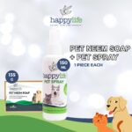 Pet Neem Soap and Pet Spray Bundle