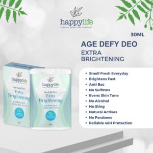 Age Defy Deo, Brightening, Even Skin Tone, Anti Bac, Underarm Whitening Spray, Kojic, Aloe Vera